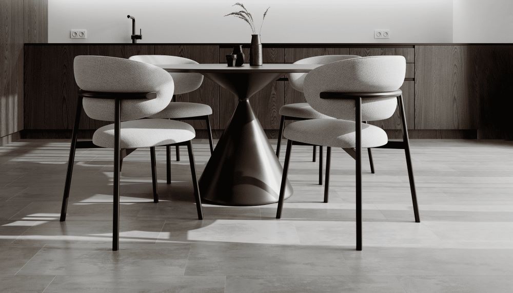 Кварц-виниловая плитка с теплым полом
